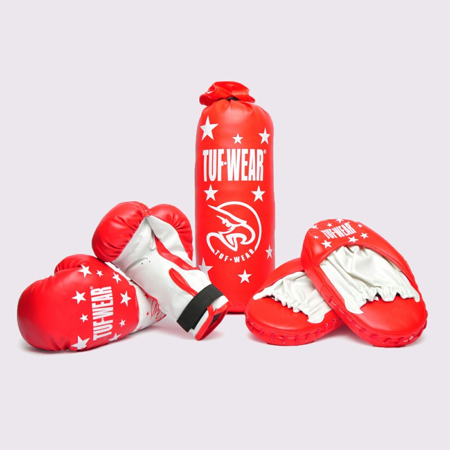 Punchbags * | Online Store Tuf Wear Kids Junior Boxing Set