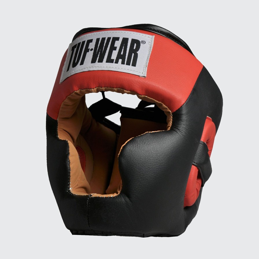 Protective * | New Tuf Wear Headguard Full Face With Chin Imitation Leather