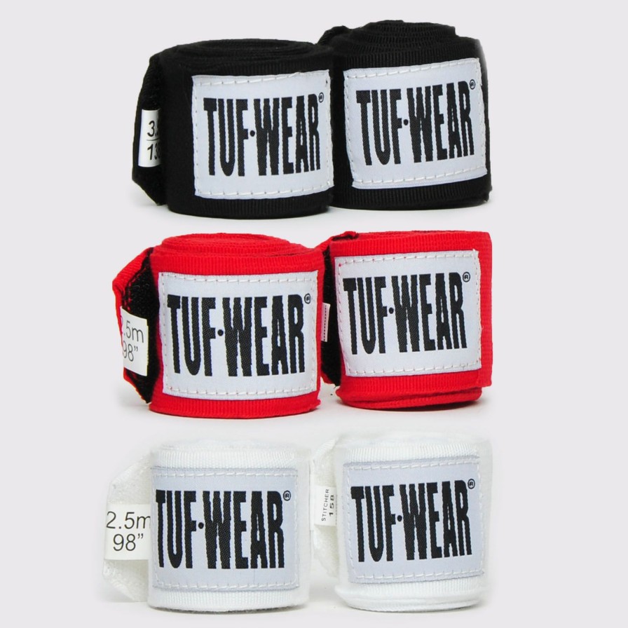 Gloves * | Excellent Quality Tuf Wear Hand Wraps 2.5M Mixed Colours